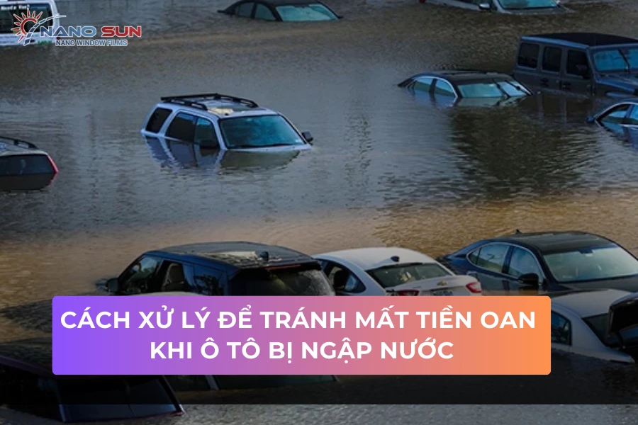 Cách xử lý để tránh mất tiền oan khi ô tô bị ngập nước