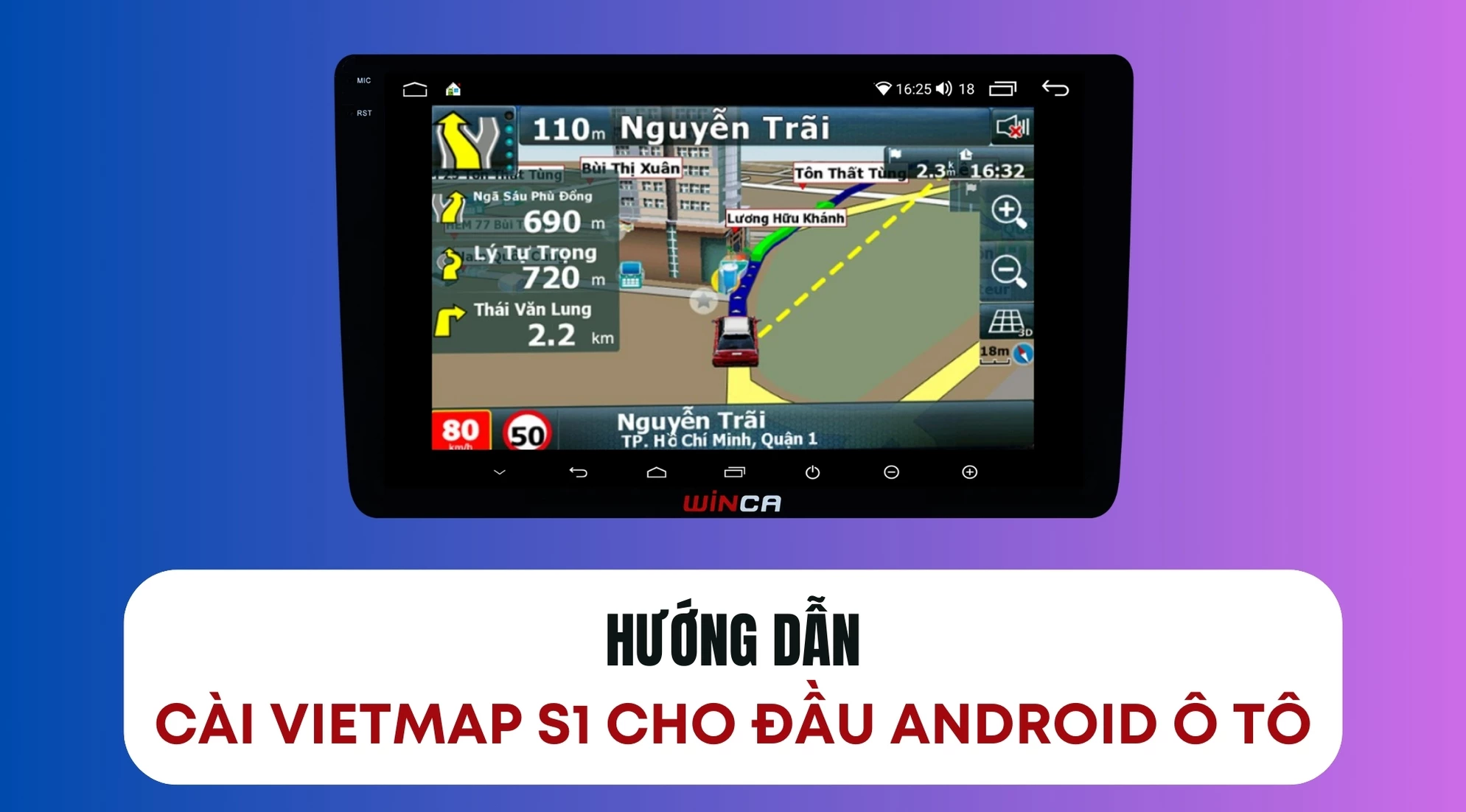 Hướng dẫn cài Vietmap S1 cho đầu Android ô tô đơn giản, dễ thực hiện