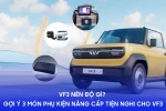 VF3 nên độ gì? Gợi ý 3 món phụ kiện nâng cấp tiện nghi cho VF3